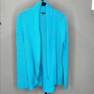 731 - Hannah Women's Turquise Knit Sweater. Size L